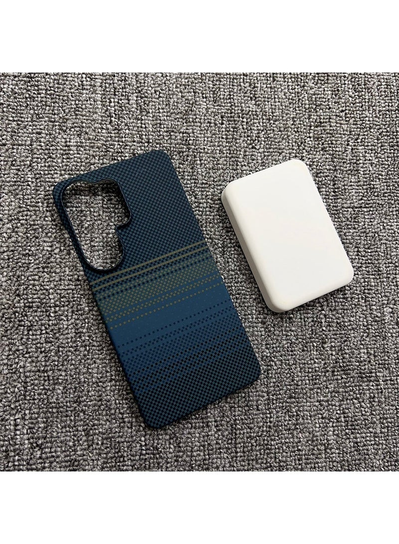 Adando Compatible with Samsung Galaxy S26 Ultra Case, Ultra-Thin and Lightweight, Semi-Enclosed Frameless, Slim Carbon Fiber, Case for Samsung S26 Ultra Shockproof Strong Magnetic Cover, Wireless Charging (Blue) - Image 2